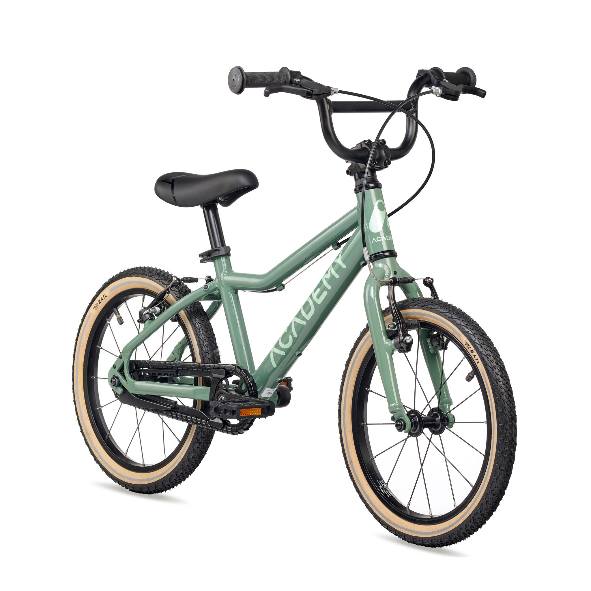 ACADEMY GRADE 3 - 16 inch kinderfiets olive 2/4