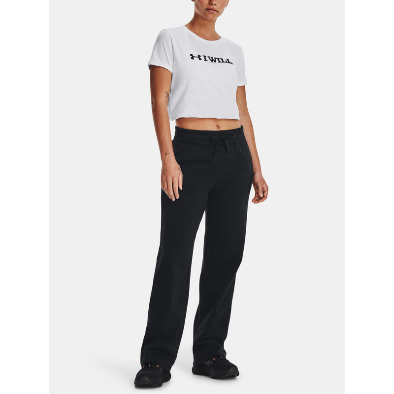 Pantaloni damă Under Armour Rival Fleece Straight Mod Rack /