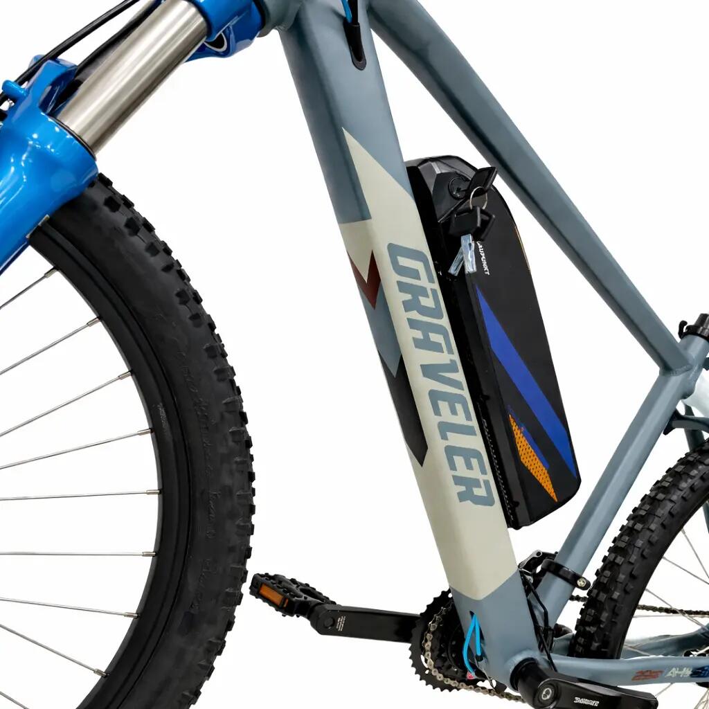 Bicicleta electrica Mtb Graveler 53116 - 29 inch, M, Gri 6/7