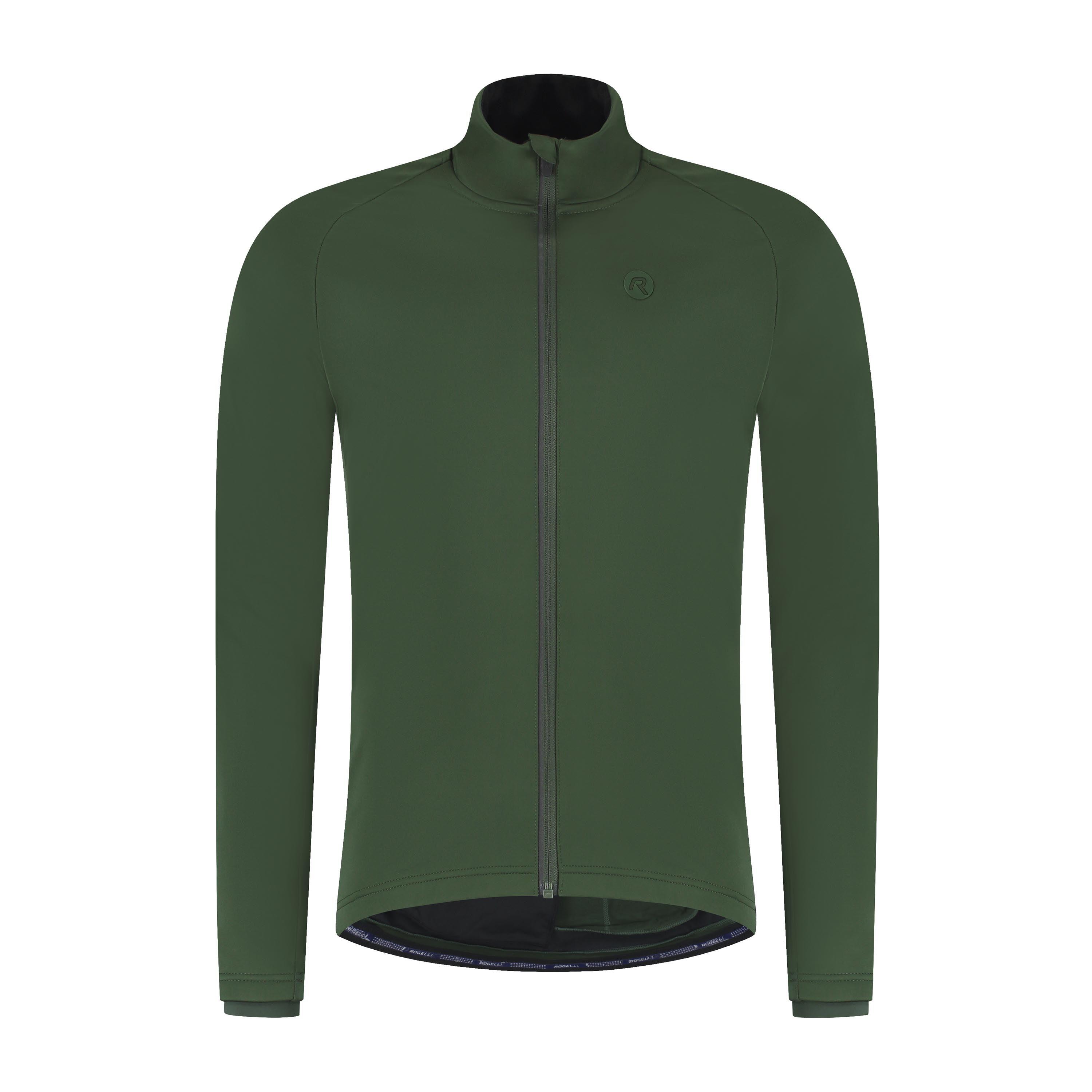Maillot de cyclisme d’hiver Homme Vert Essential II 2/7