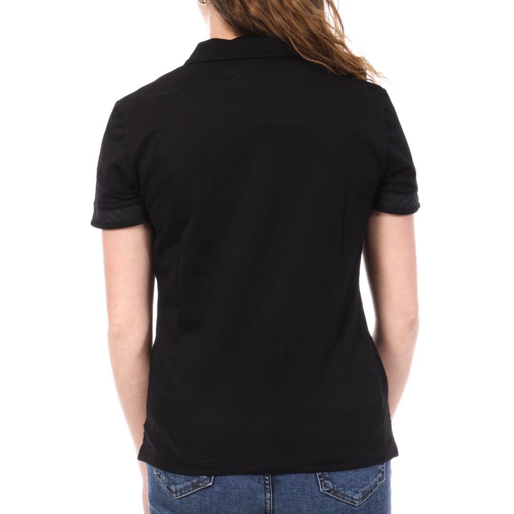 Polo Negro Mujer Le Coq Sportif 2/5