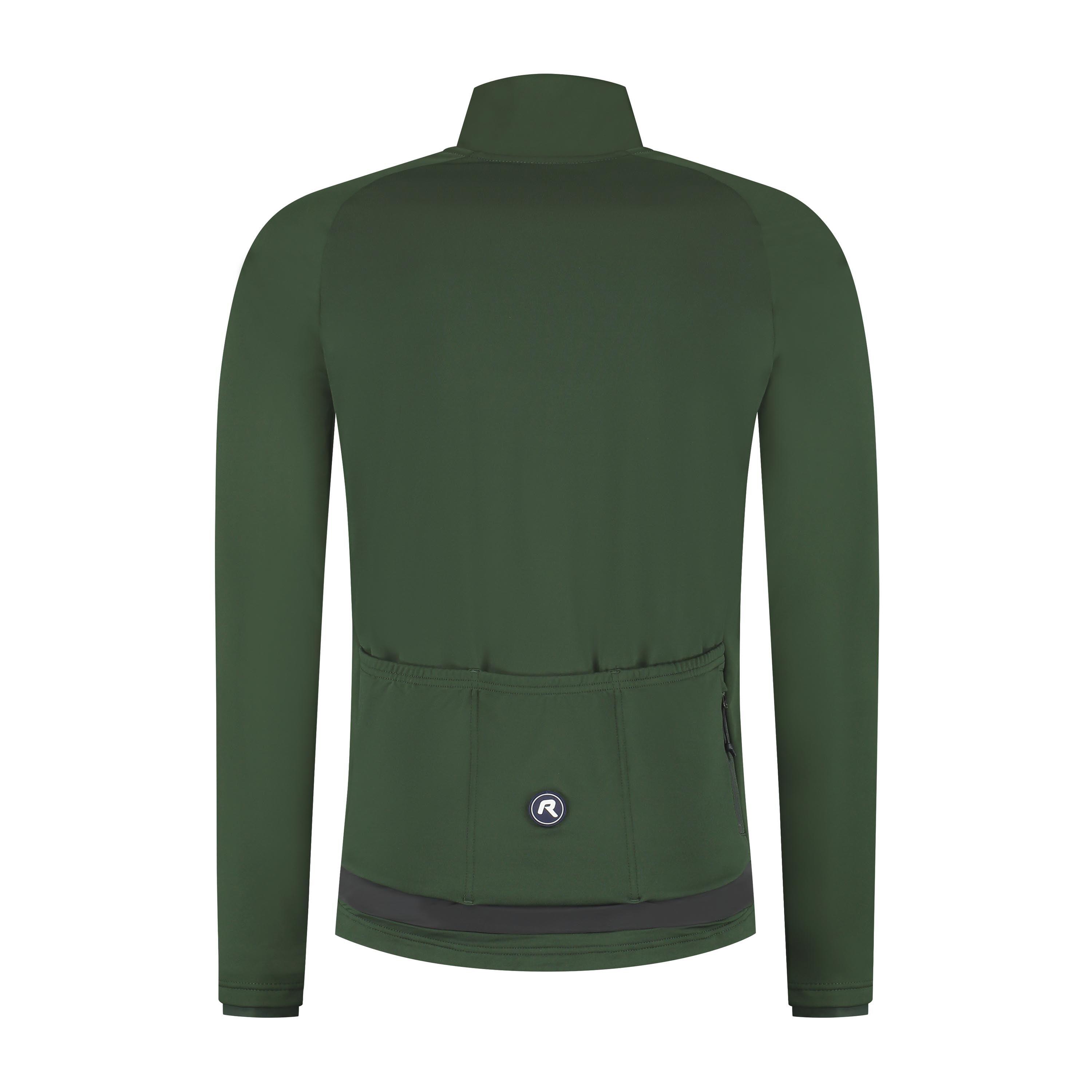 Maillot de cyclisme d’hiver Homme Vert Essential II 3/7