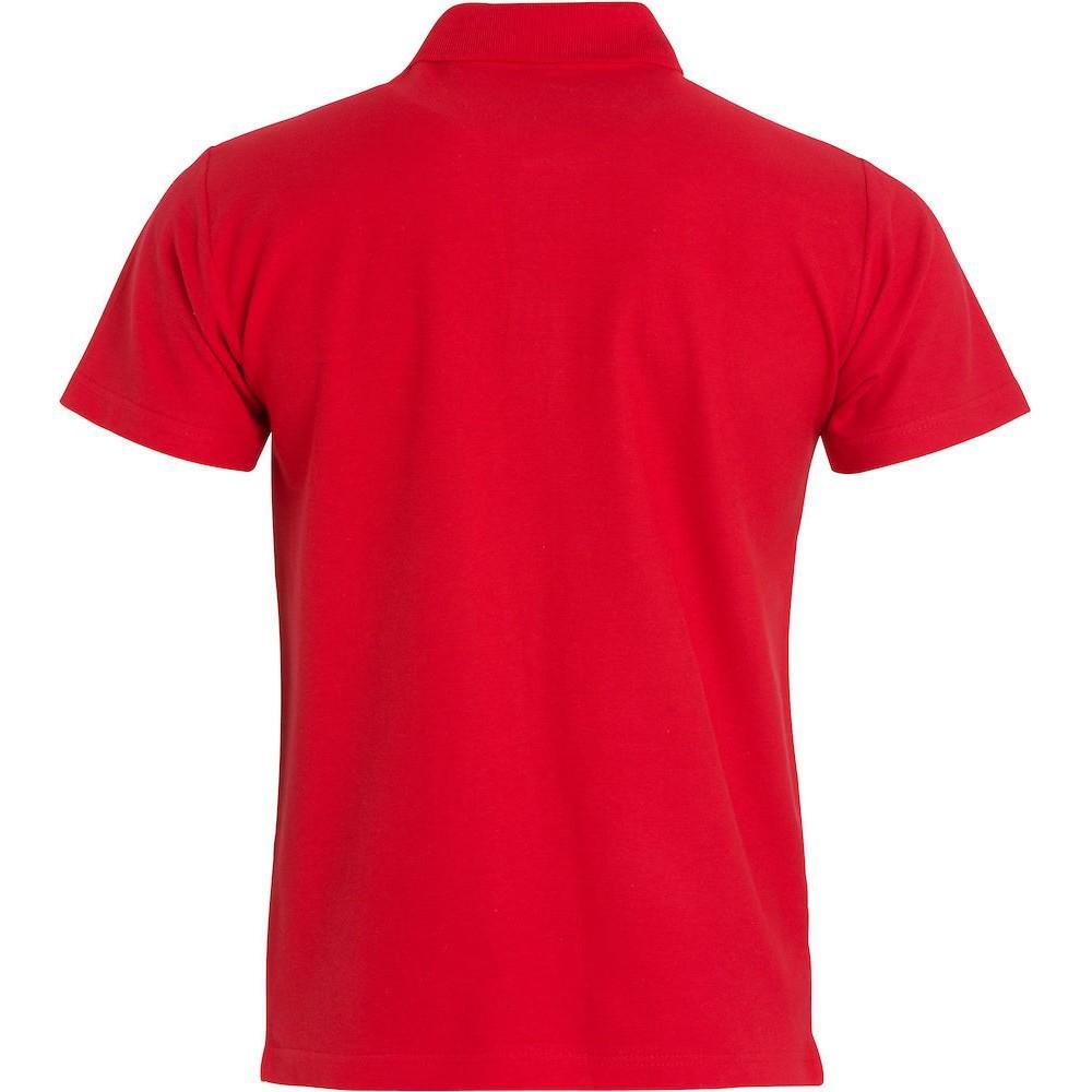Mens Basic Polo Shirt (Red) 2/4