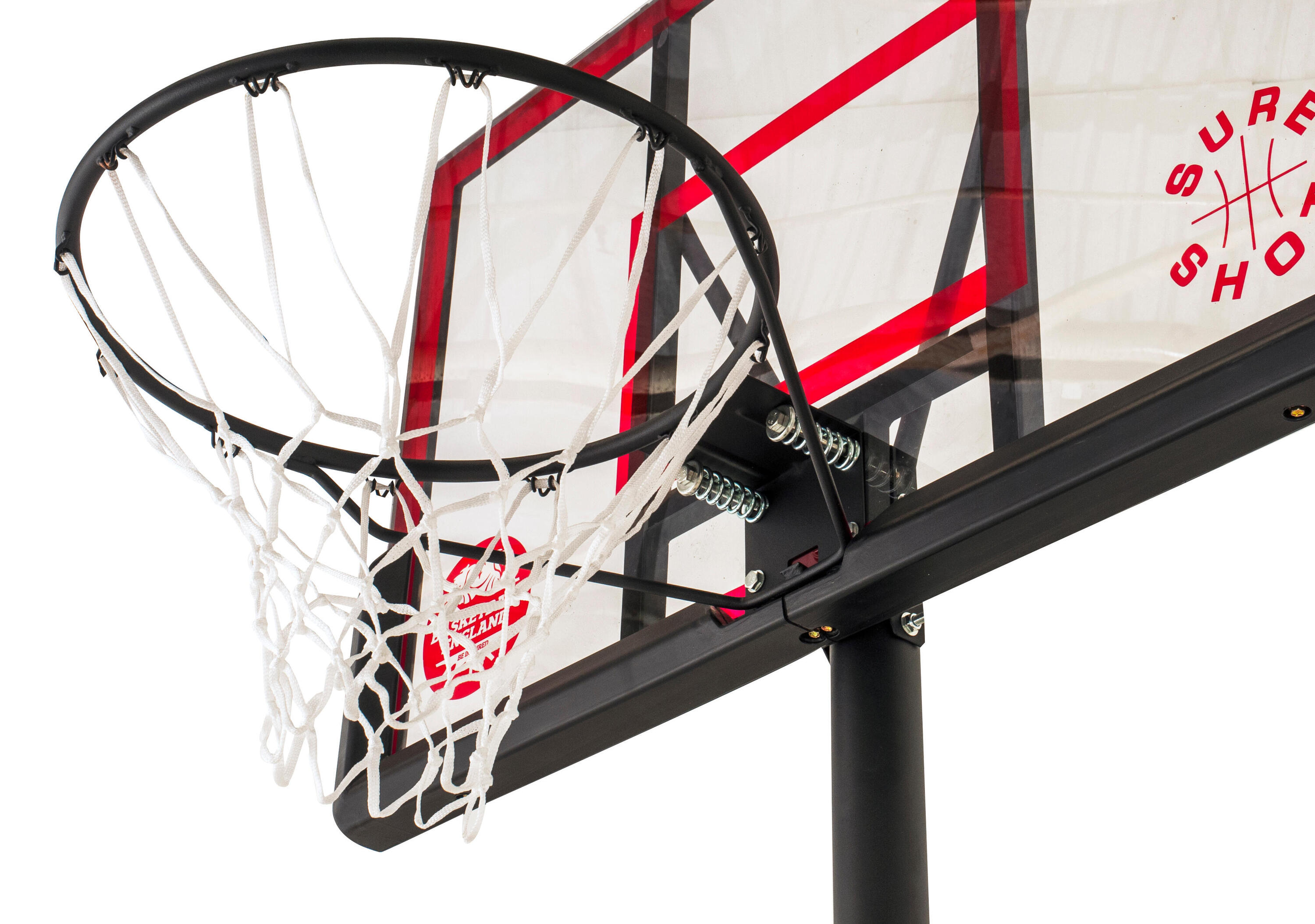 Sure Shot Telescopic Basketball Hoop with an Acrylic Backboard 2/5