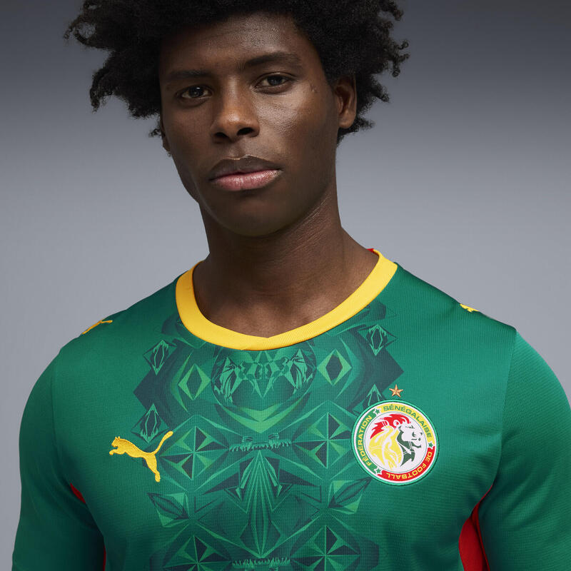 Tricou fotbal bărbați mânecă scurtă 2026, verde PUMA