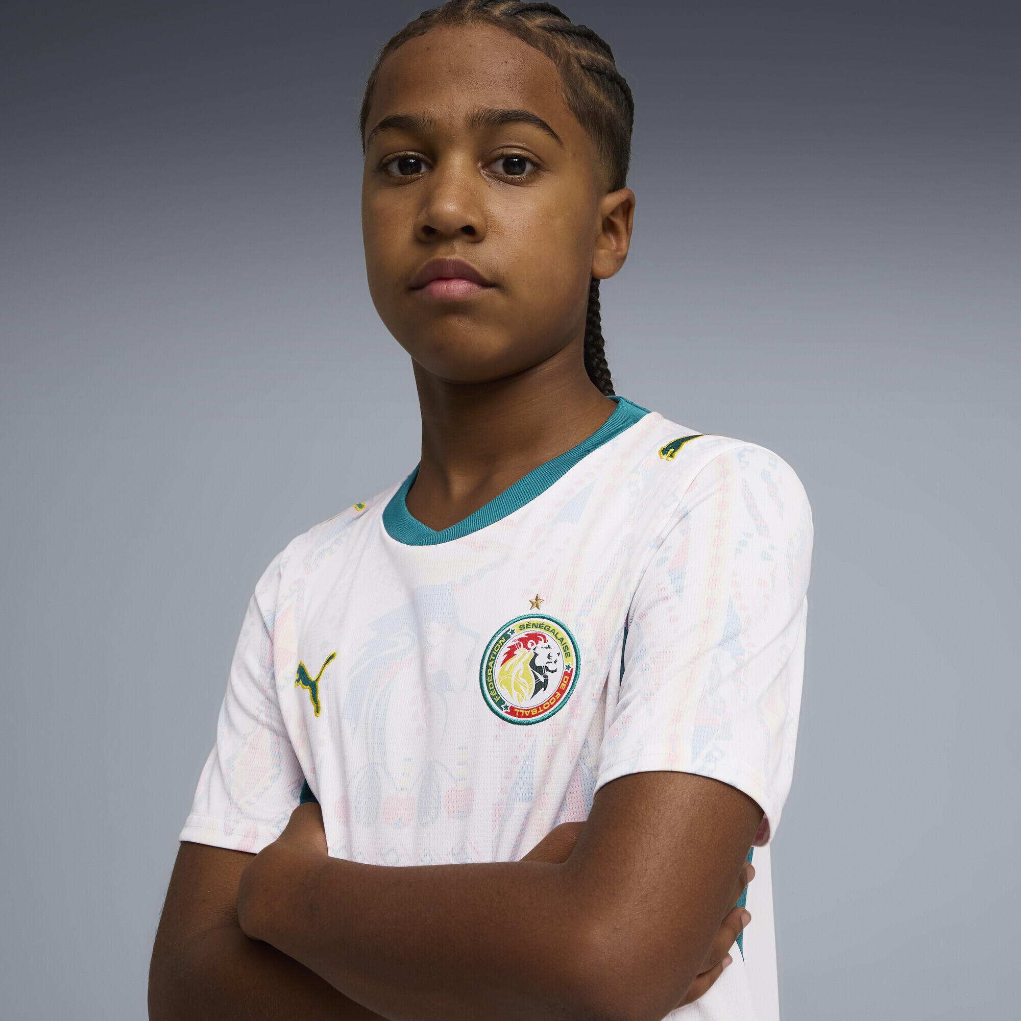 Camiseta Senegal 1.ª equipación 2026 Niño PUMA 3/6