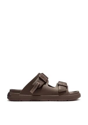Sandalias Abiertas Unisex Hebilla Ajustable Vibe Marrón