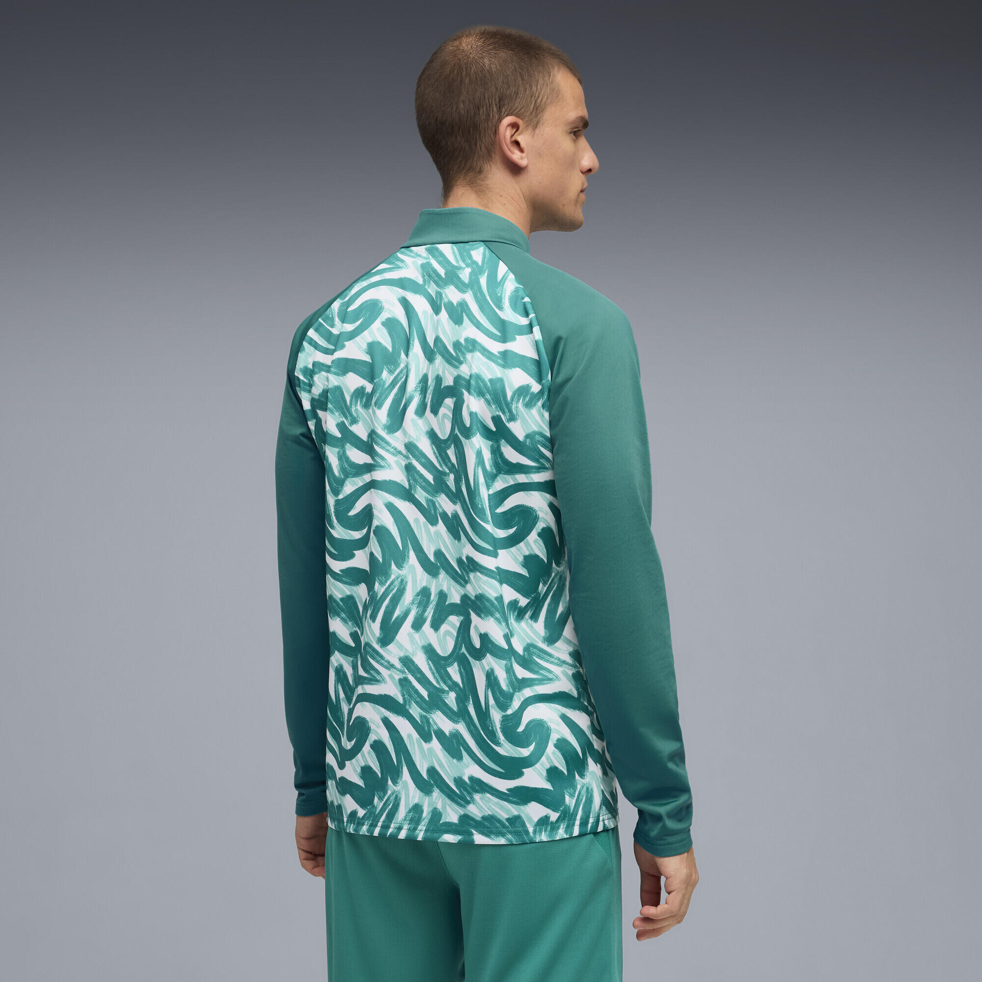 Maglia da riscaldamento con zip Portogallo da uomo PUMA 4/5