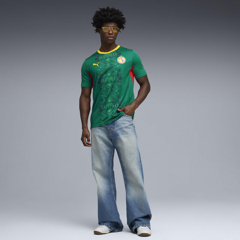 Tricou fotbal bărbați mânecă scurtă 2026, verde PUMA