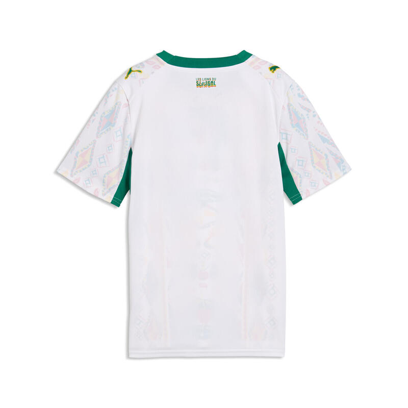 Tricou fotbal copii emblemă panouri laterale 2026 Heimtrikot, alb PUMA