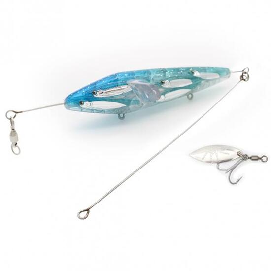 Little Jack Panicking Survivor Stickbait 11,2 cm - 28 g - Blue Bait Silver