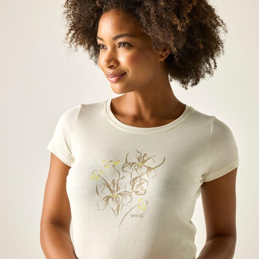 Dames-T-shirt Regatta Breezed 3/5