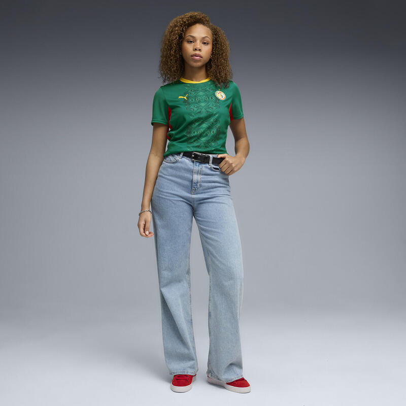 Tricou fotbal femei mânecă scurtă respirabil Echipament Exterior 2026, verde