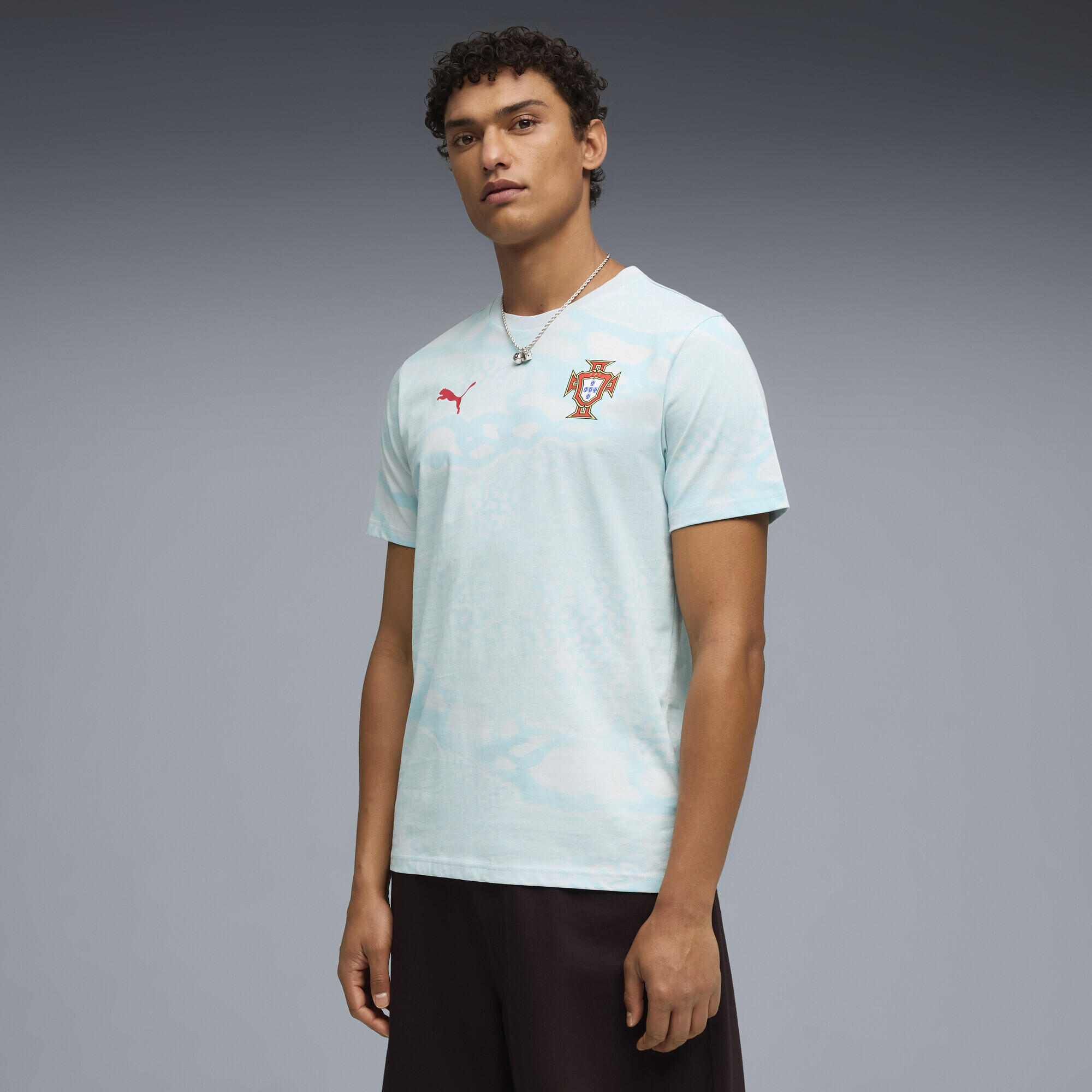 T-shirt con stampa Portogallo ftblCulture da uomo PUMA 2/5