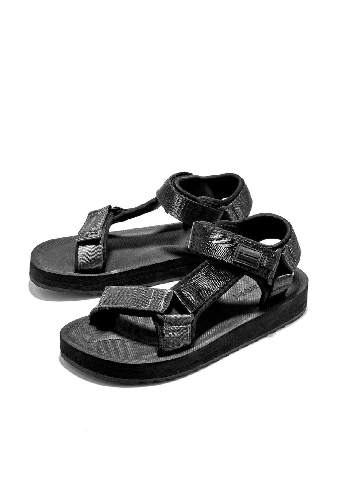 Sandalias D. Franklin Forest Met Negro 2/4