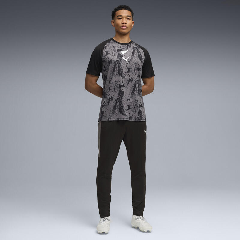 Tricou bărbați slim, mânecă scurtă Neuseeland, negru PUMA