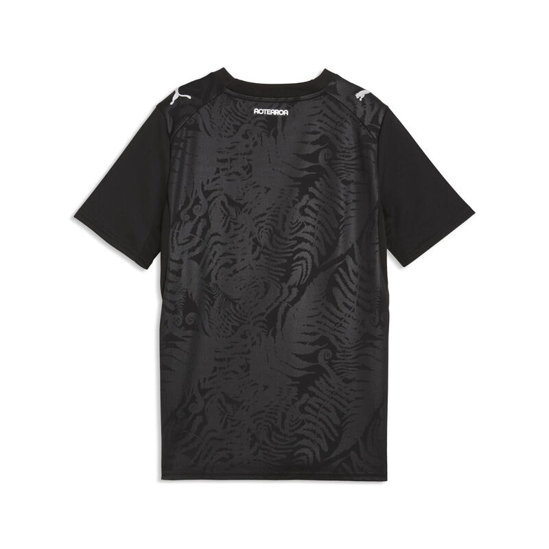 Tricou fotbal copii model pentru fani sau jucători Heimtrikot, negru PUMA