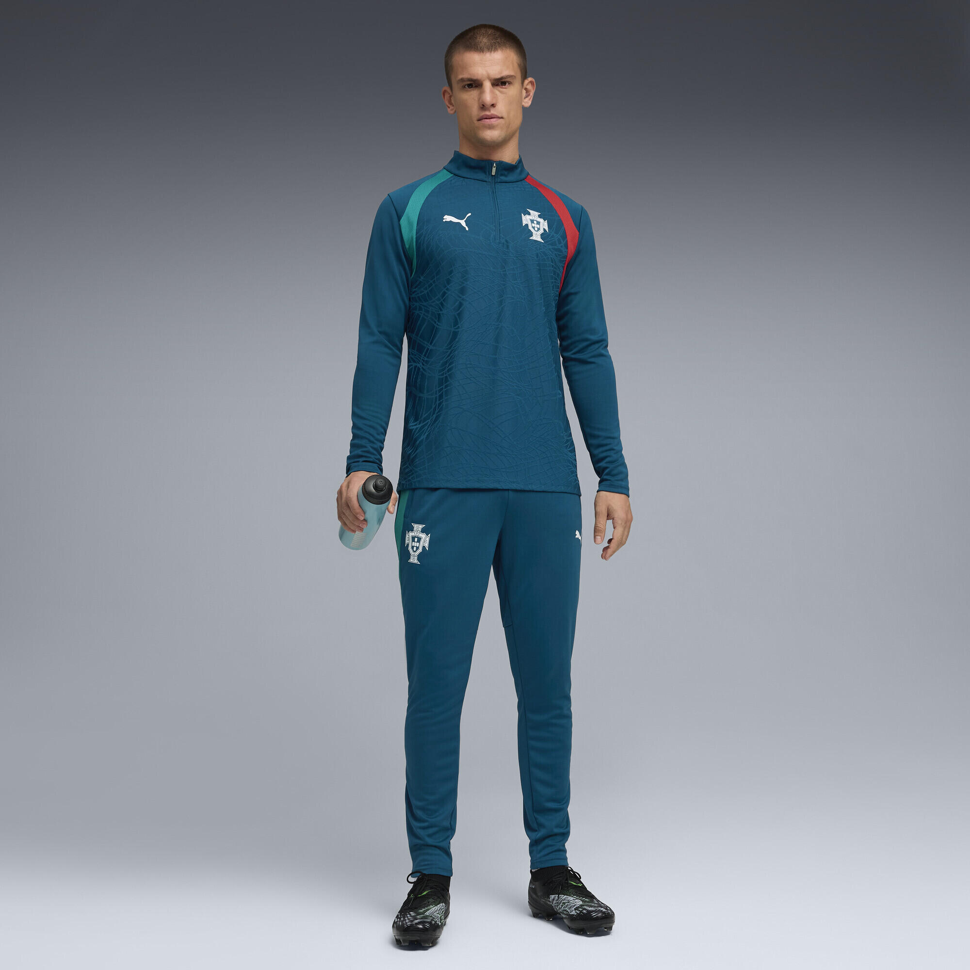 Maglia da training con zip Portogallo da uomo PUMA 4/6