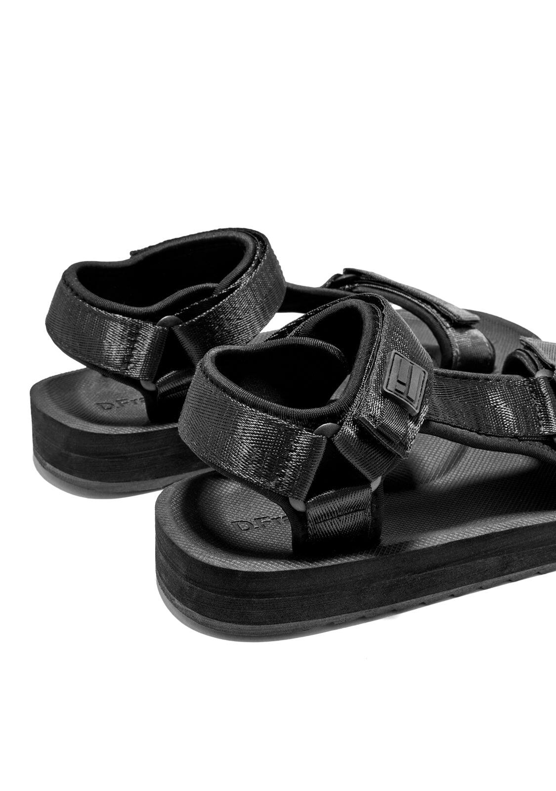 Sandalias D. Franklin Forest Met Negro 4/4