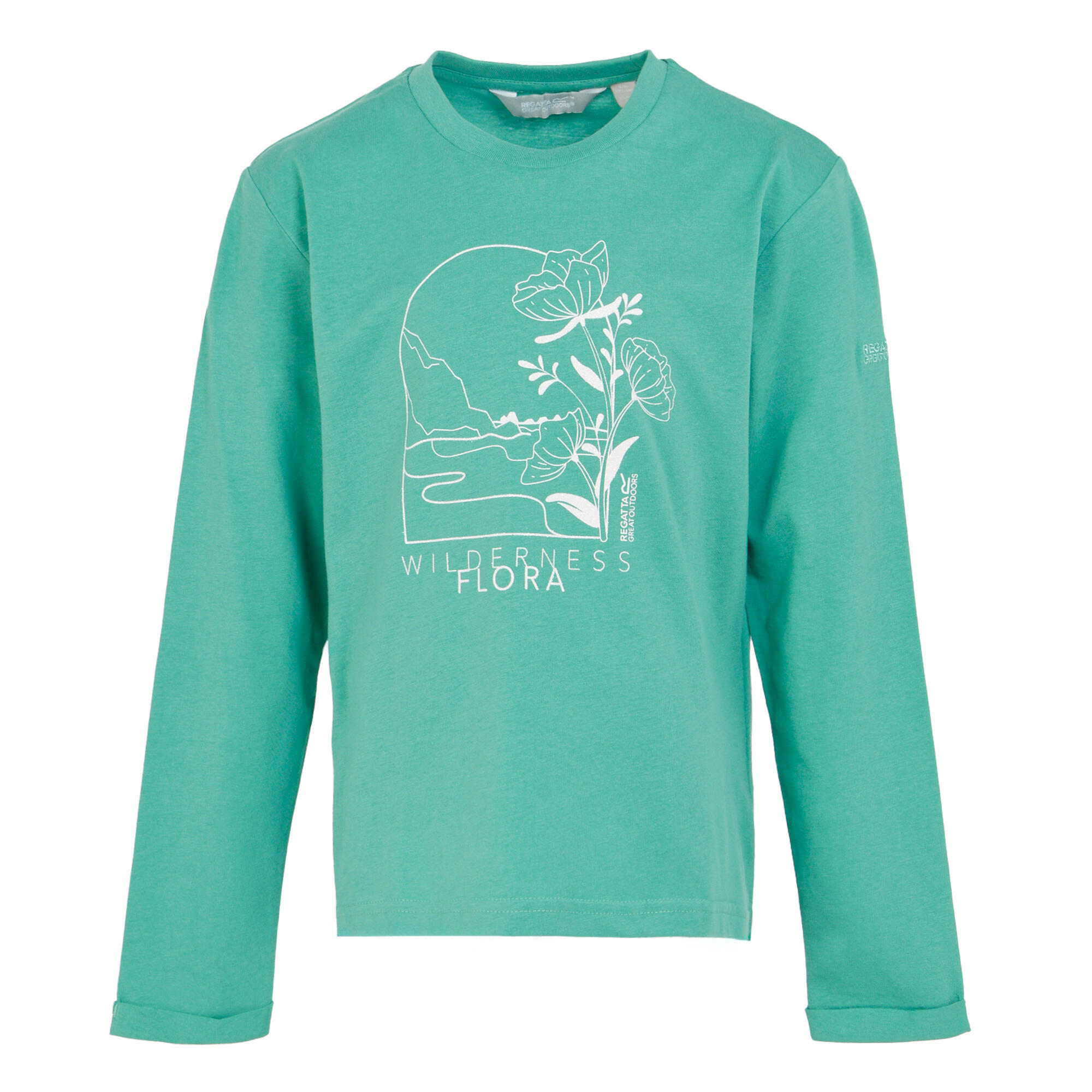 T-shirt de manga comprida para crianças Regatta Wenbie III 5/6