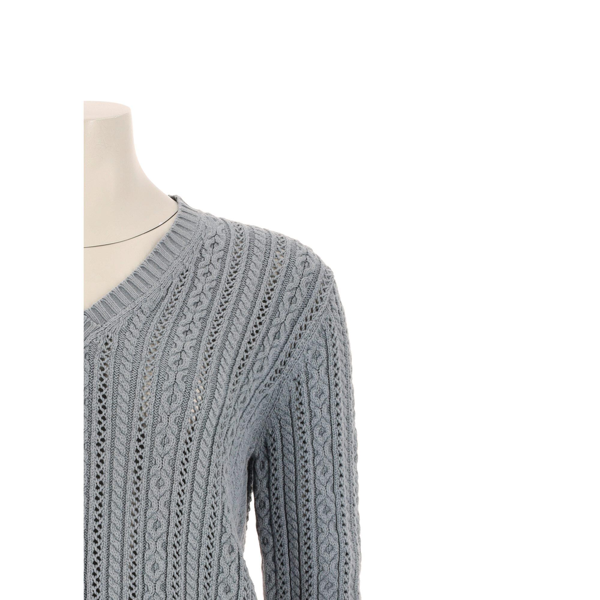 Reconditionné - Pull Femme Bleu clair - Très Bon État 6/7