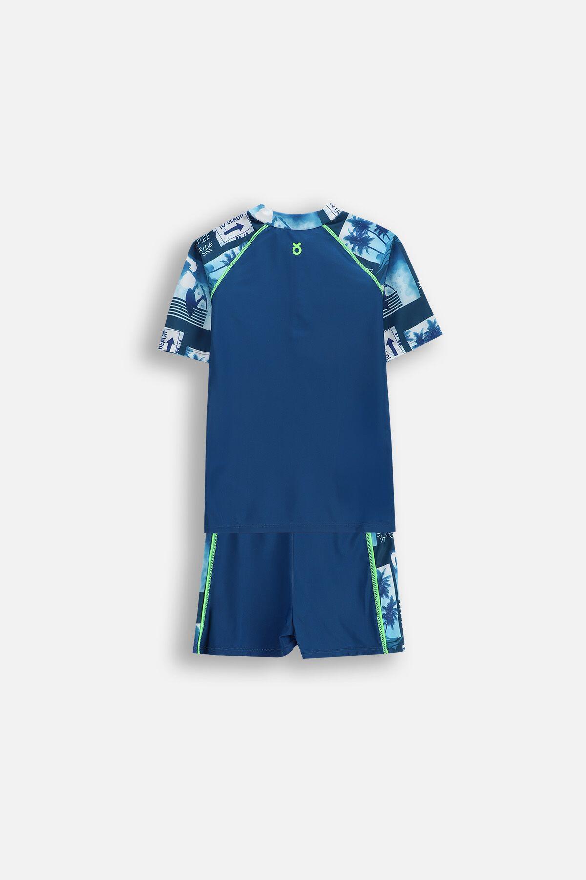 Jungen Badeanzug Set UV-Schutz Surfen WL6 UPF 50 2/7