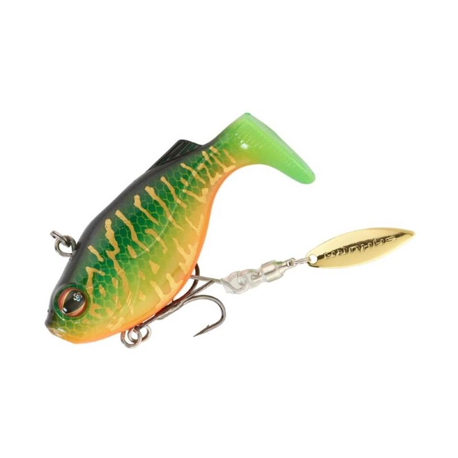 Sakura Tribbble 6,7 cm - Leurre souple shad trapu, 35,5 g, Chart Pike 1/1