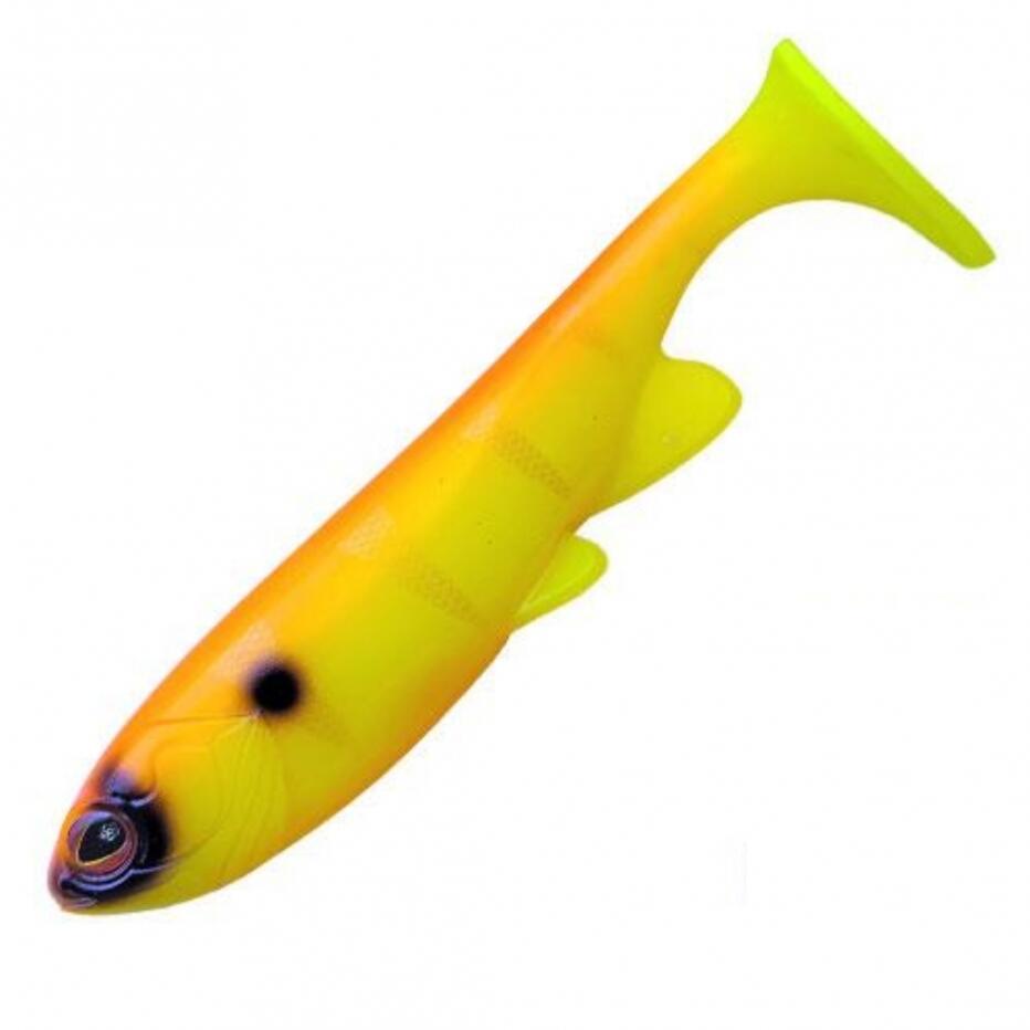 Sakura Bigpike Shad - Leurre souple 20 cm, Orange Tiger 1/1
