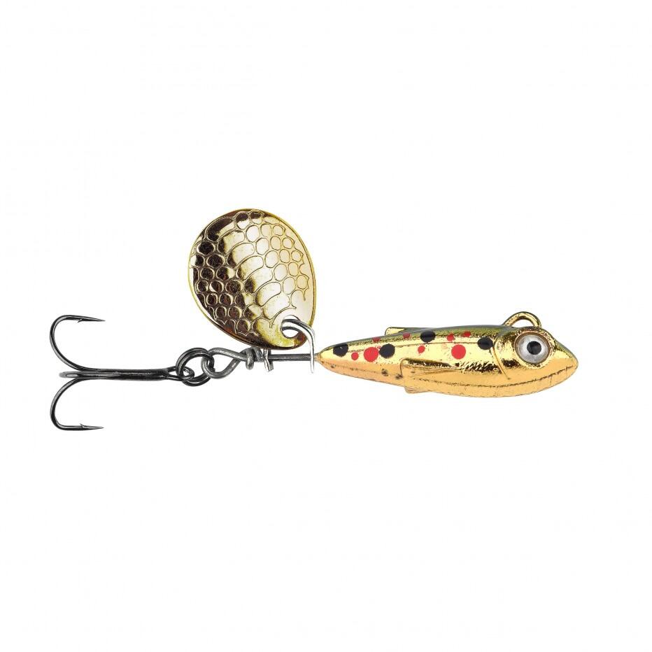 Leurre Spro Larva Micro Tailspin 6 g - 3,5 cm - Brown Trout 1/1