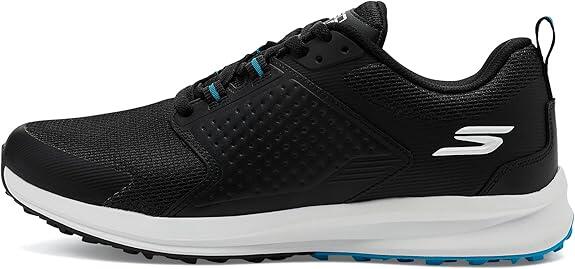 Skechers Golf Quest, Golfschuhe für Herren, Schwarz/Blau 3/7