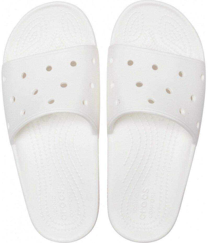 Crocs klapki damskie Classic Slide białe 206121 100
