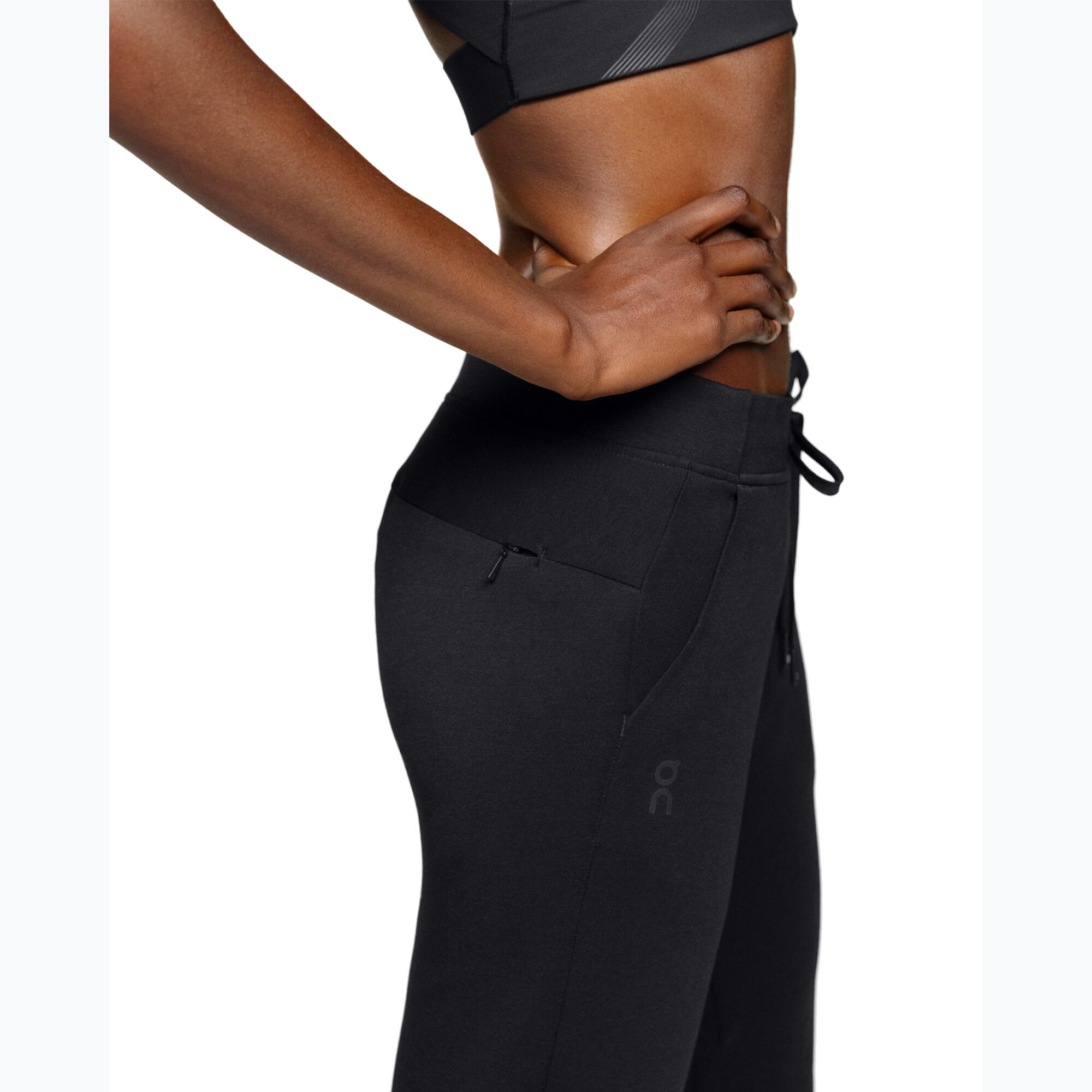 PANTAL DE SURVÊTEMENT  RUNNING NOIR FEMME 5/6