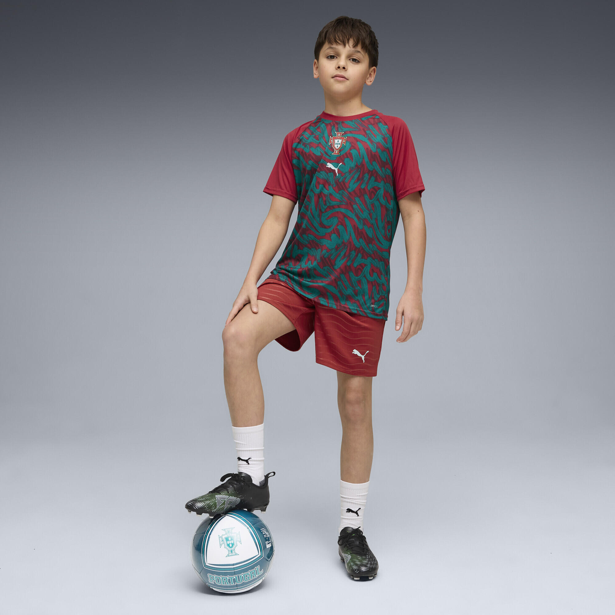 Camiseta de calentamiento Portugal Niño PUMA 4/6