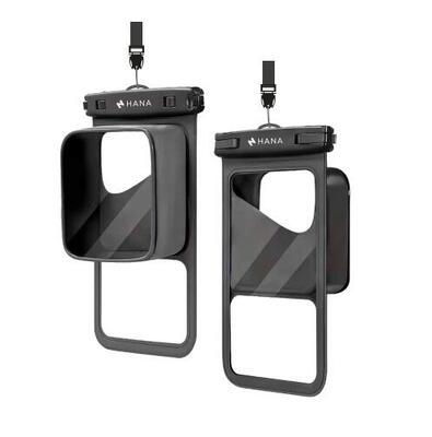 Custodia di protezione per smartphone con tasca per accessori