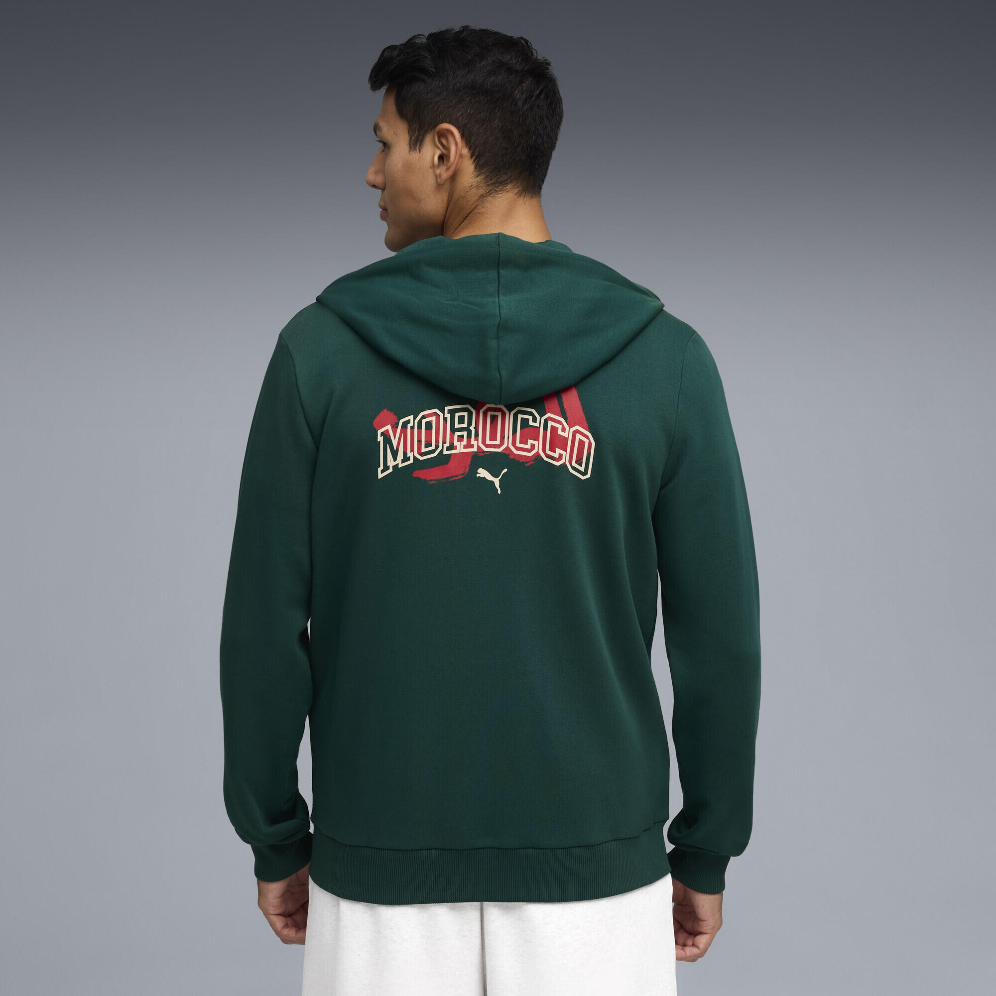 Morocco ftblCulture Hooded Sweat Jacket Men PUMA 3/5