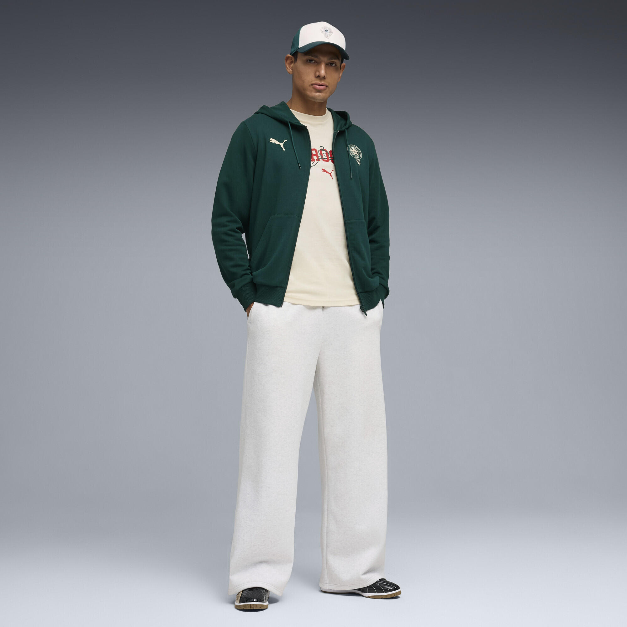 Morocco ftblCulture Hooded Sweat Jacket Men PUMA 4/5