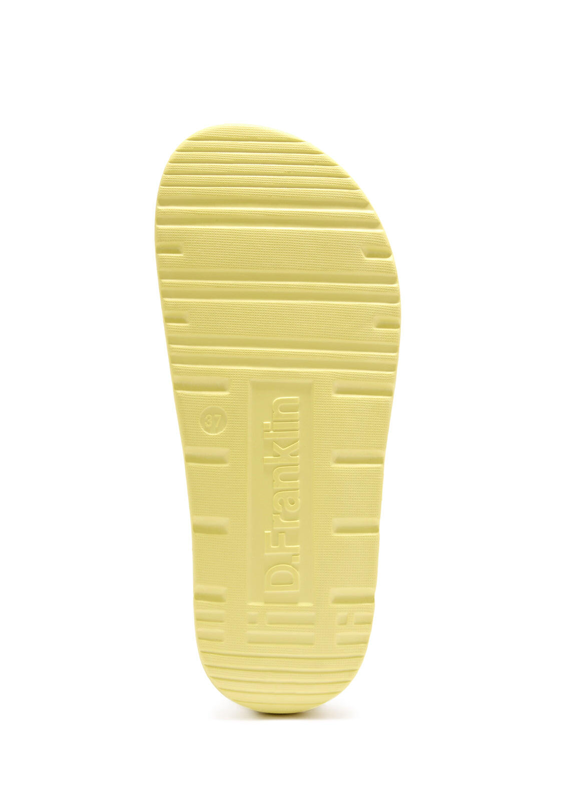 Sandalias Abiertas de Mujer Hebilla Ajustable Vibe Amarillo 5/5