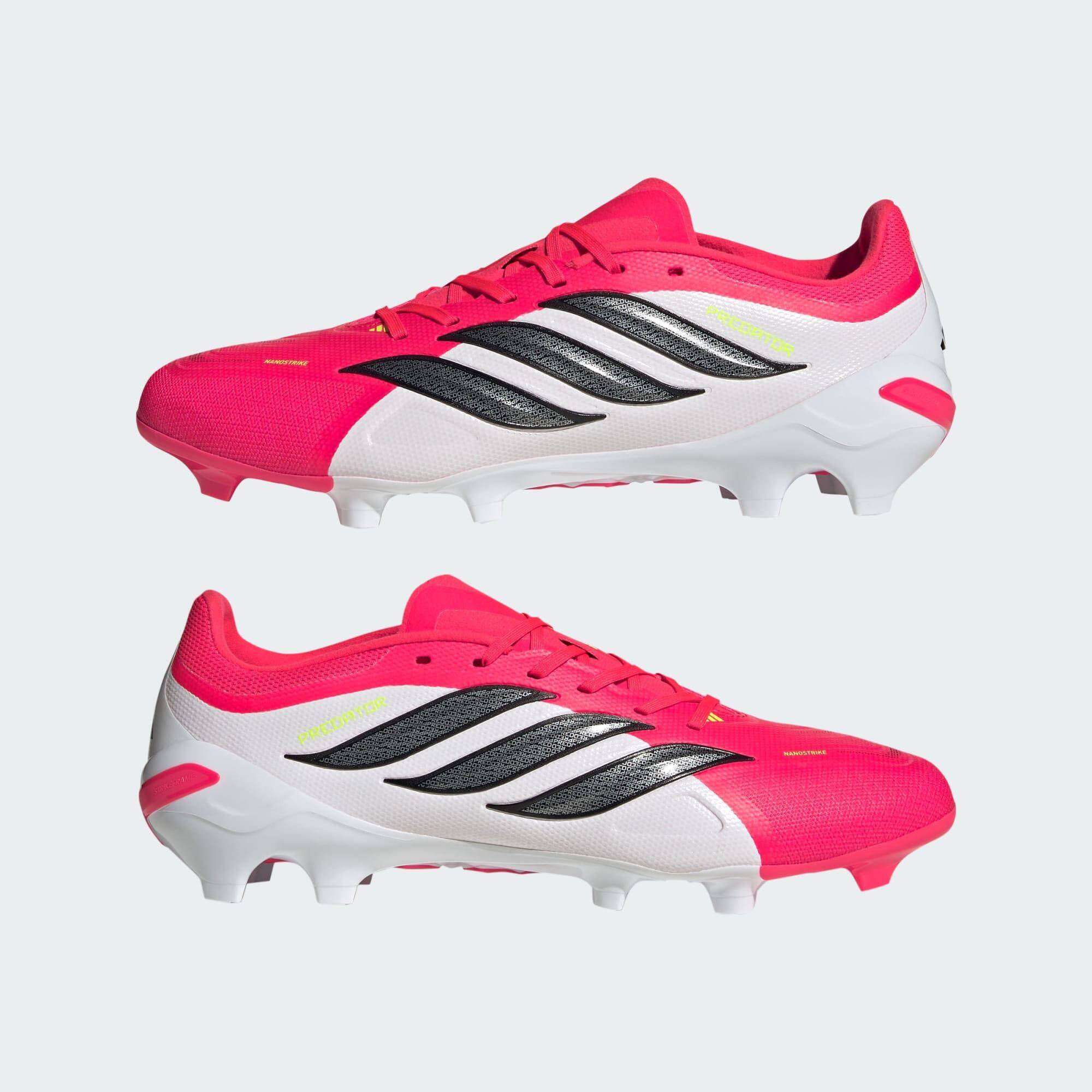 Adidas PREDATOR LEAGUE FG Unisex Football Shoes Red -  5