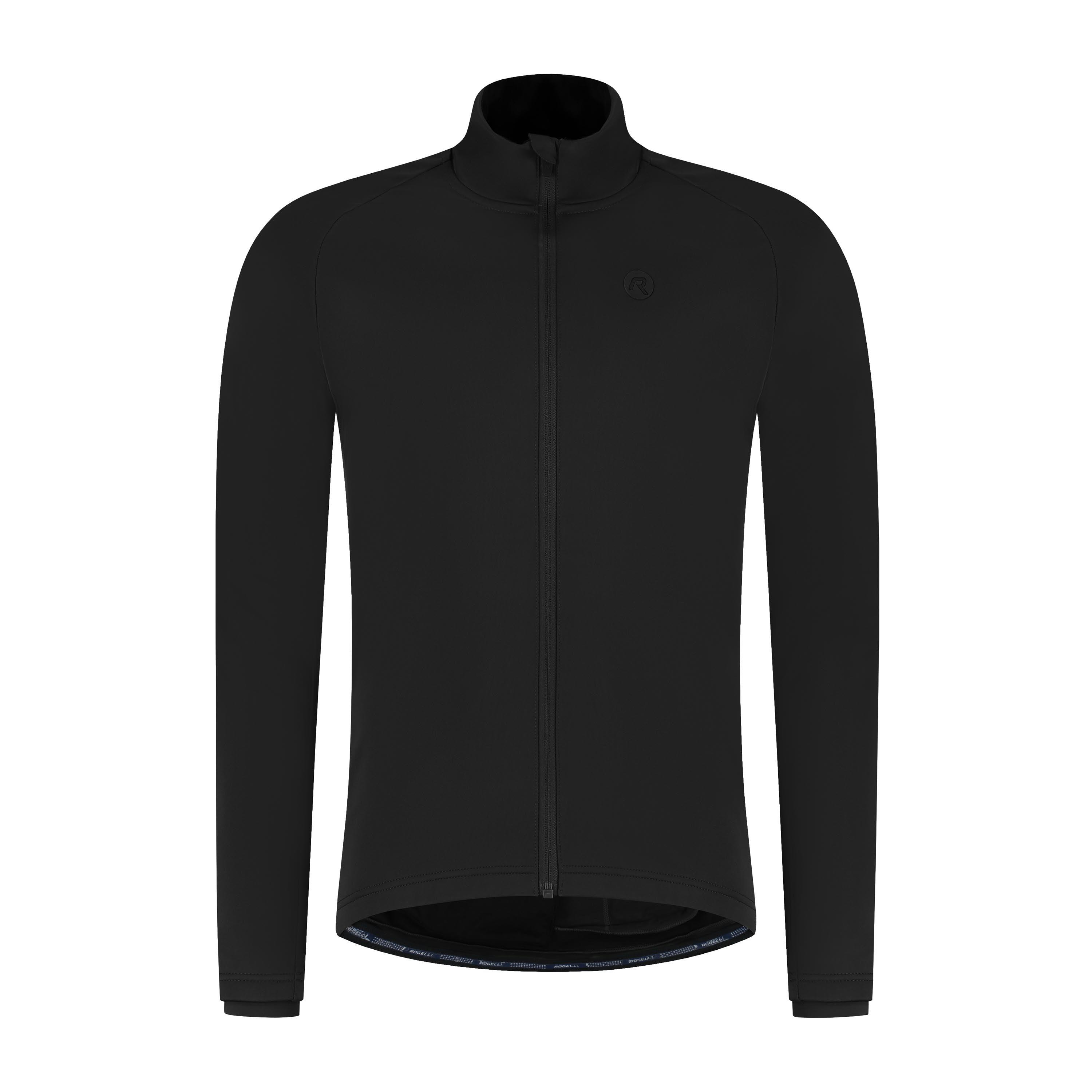 Maillot de cyclisme d’hiver Homme Noir Essential II 2/7