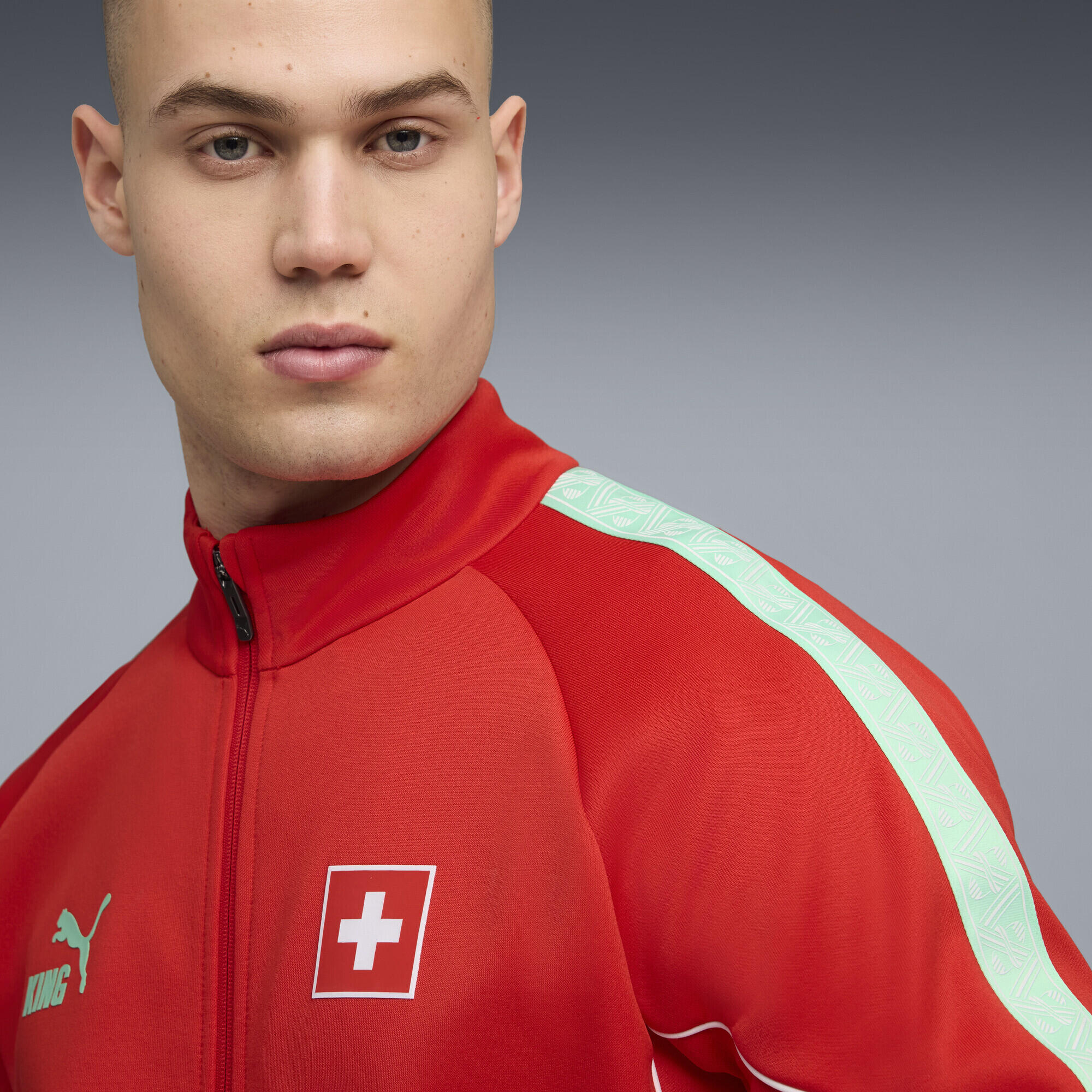 Zwitserland KING Anthem jack voor heren PUMA 3/6