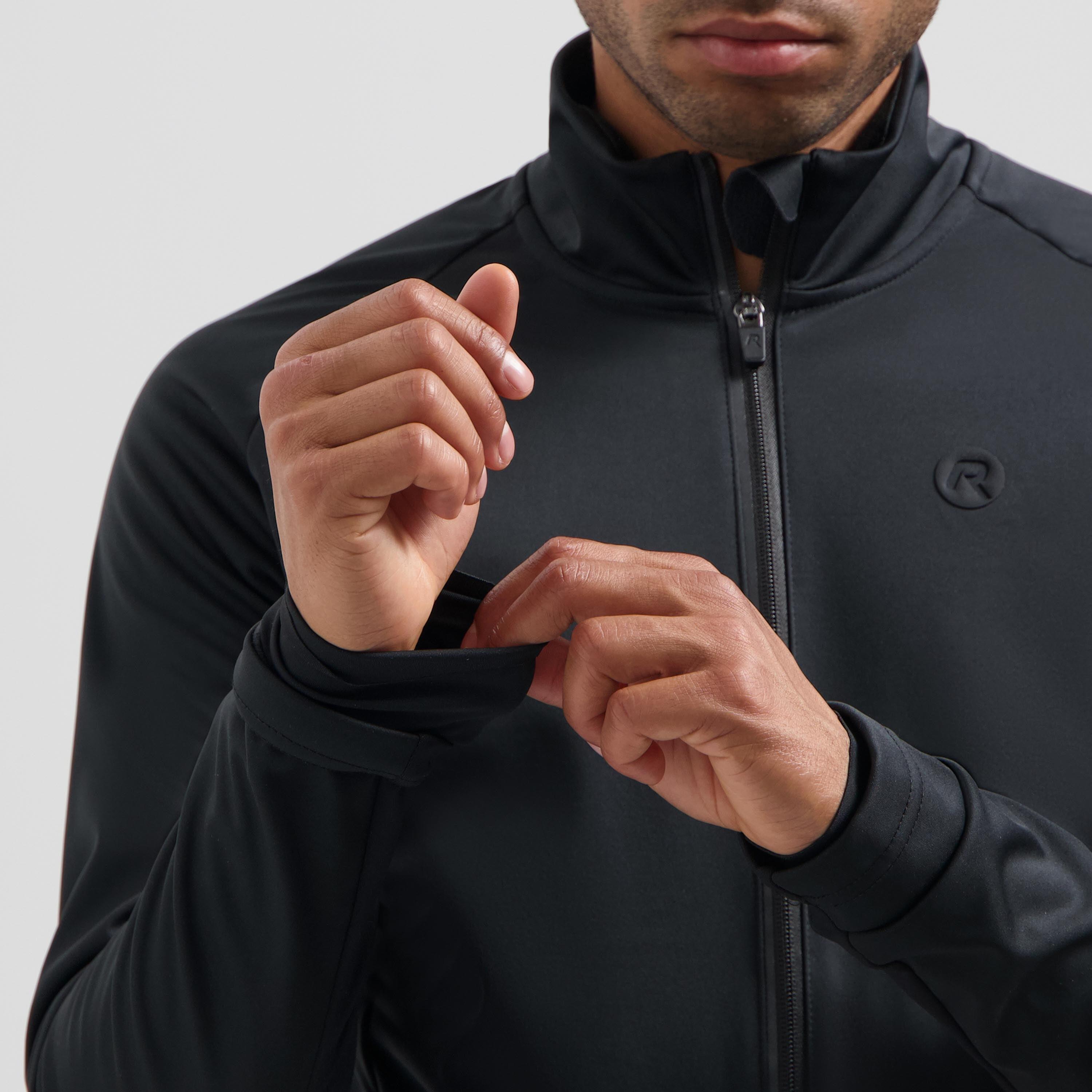 Maillot de cyclisme d’hiver Homme Noir Essential II 7/7