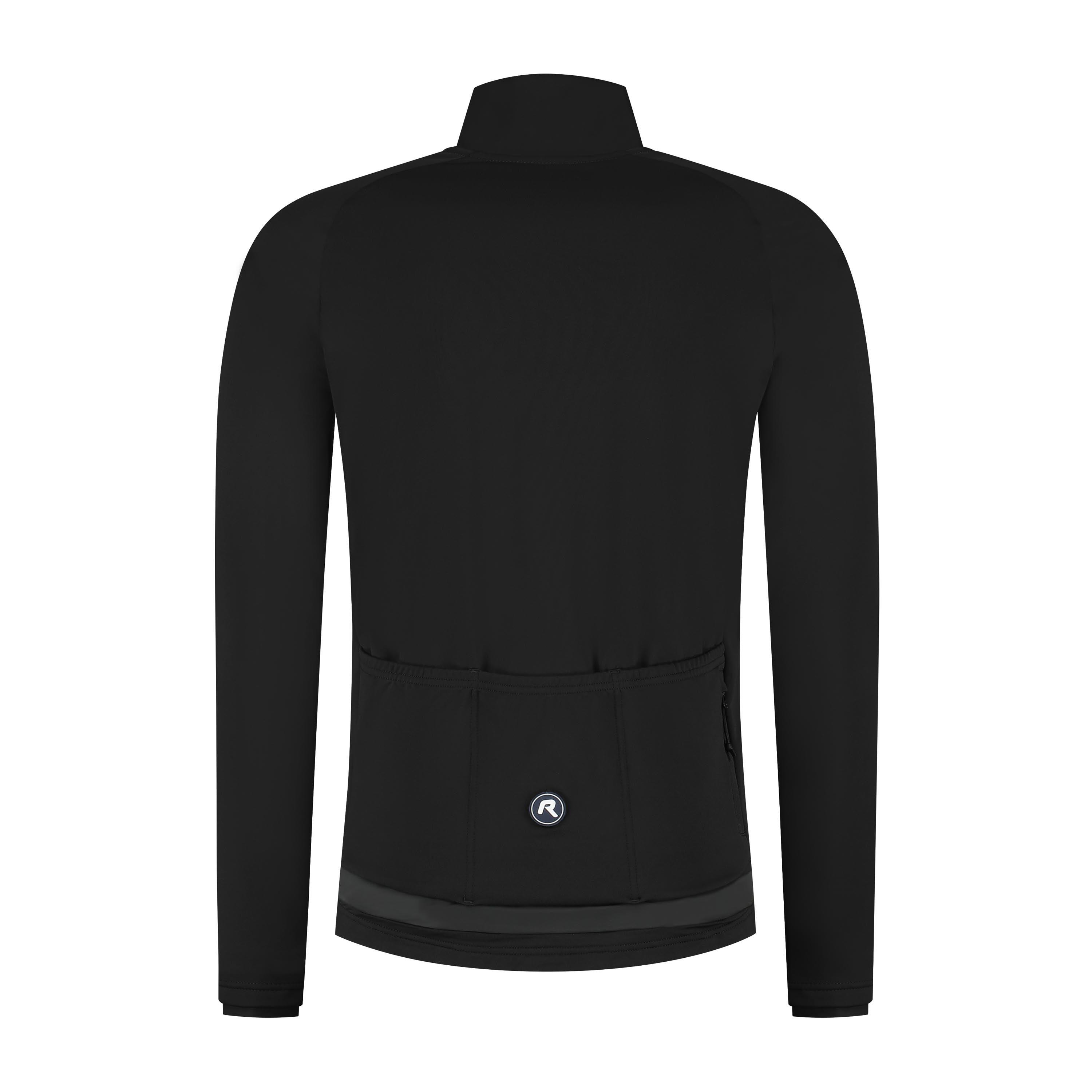 Maillot de cyclisme d’hiver Homme Noir Essential II 3/7