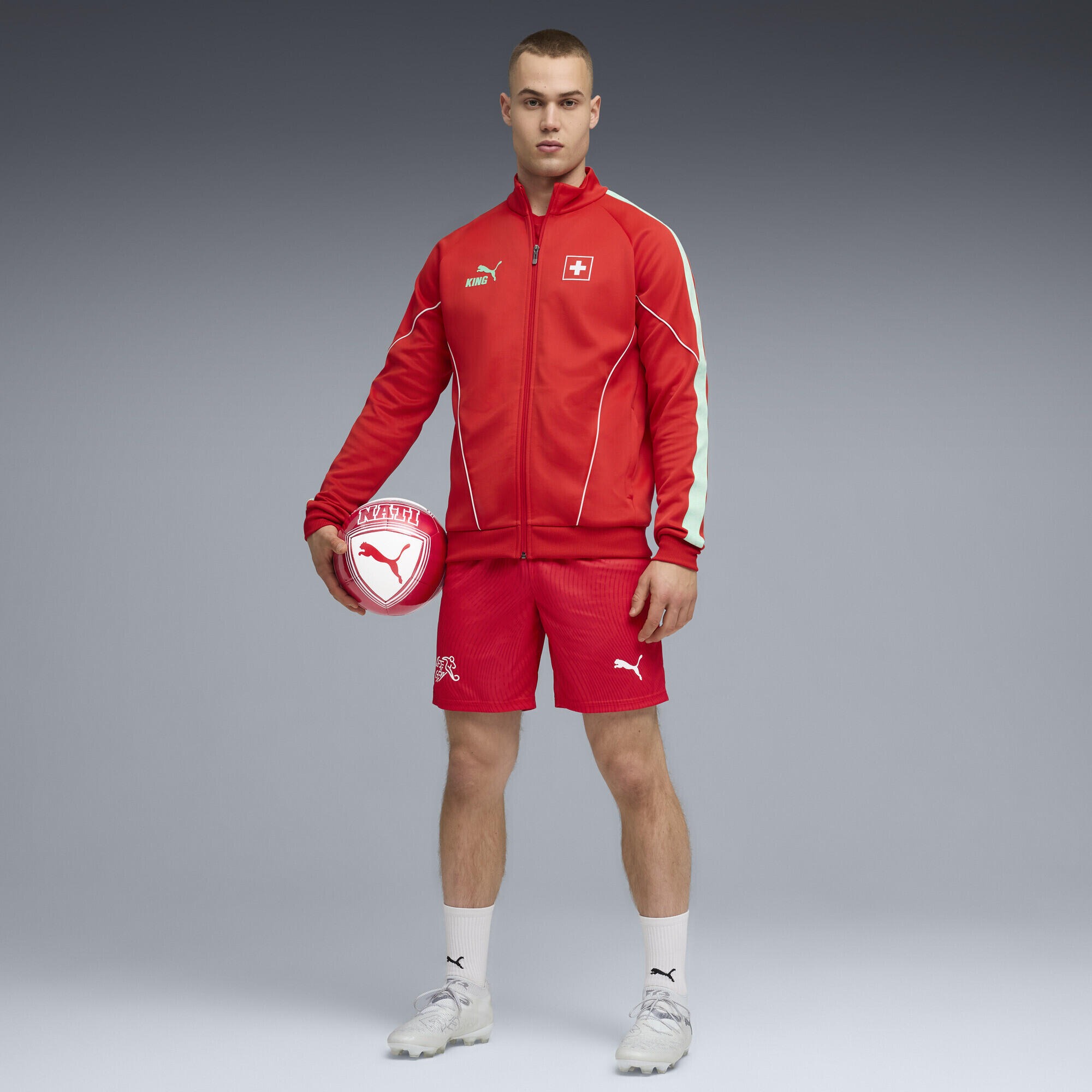 Zwitserland KING Anthem jack voor heren PUMA 4/6