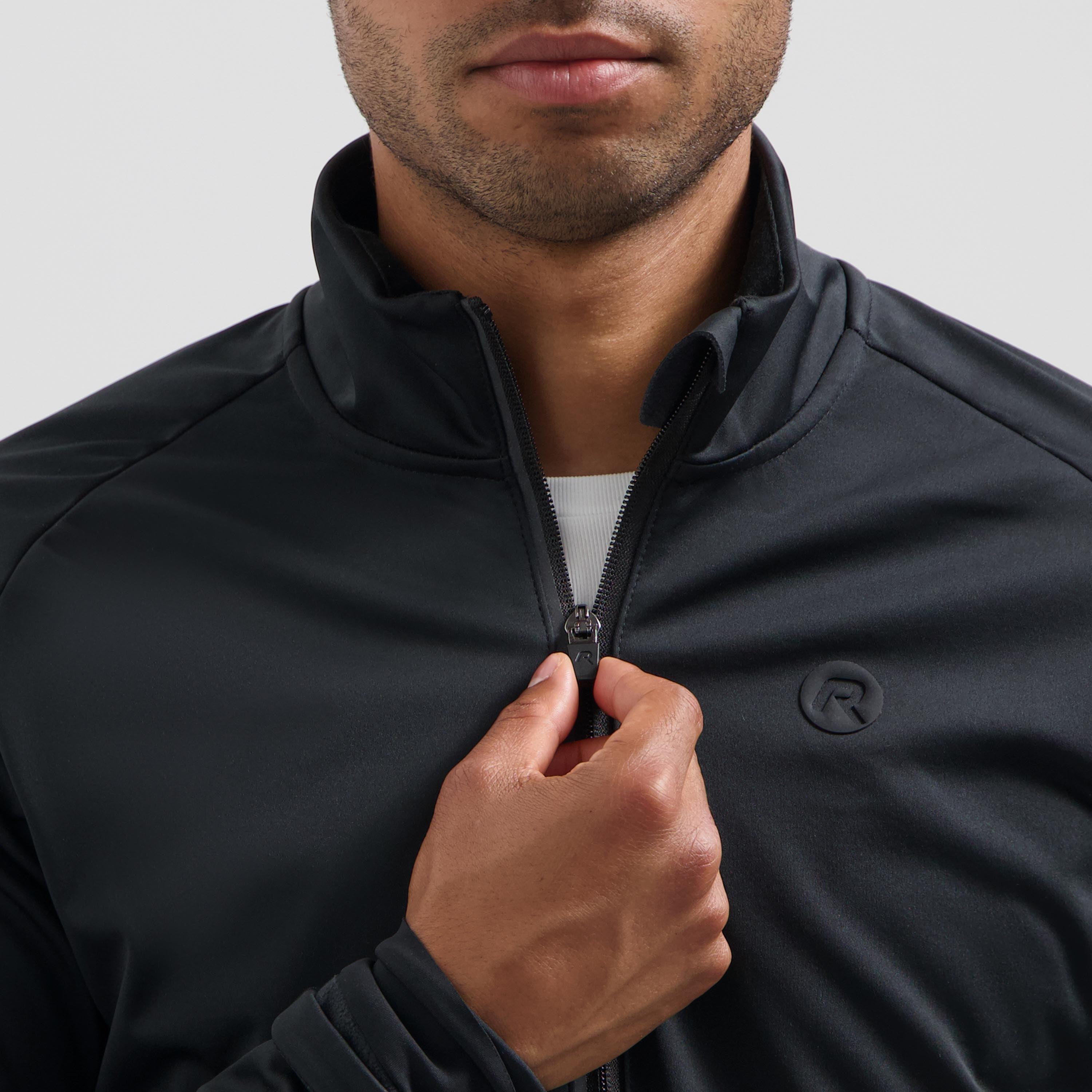Maillot de cyclisme d’hiver Homme Noir Essential II 6/7