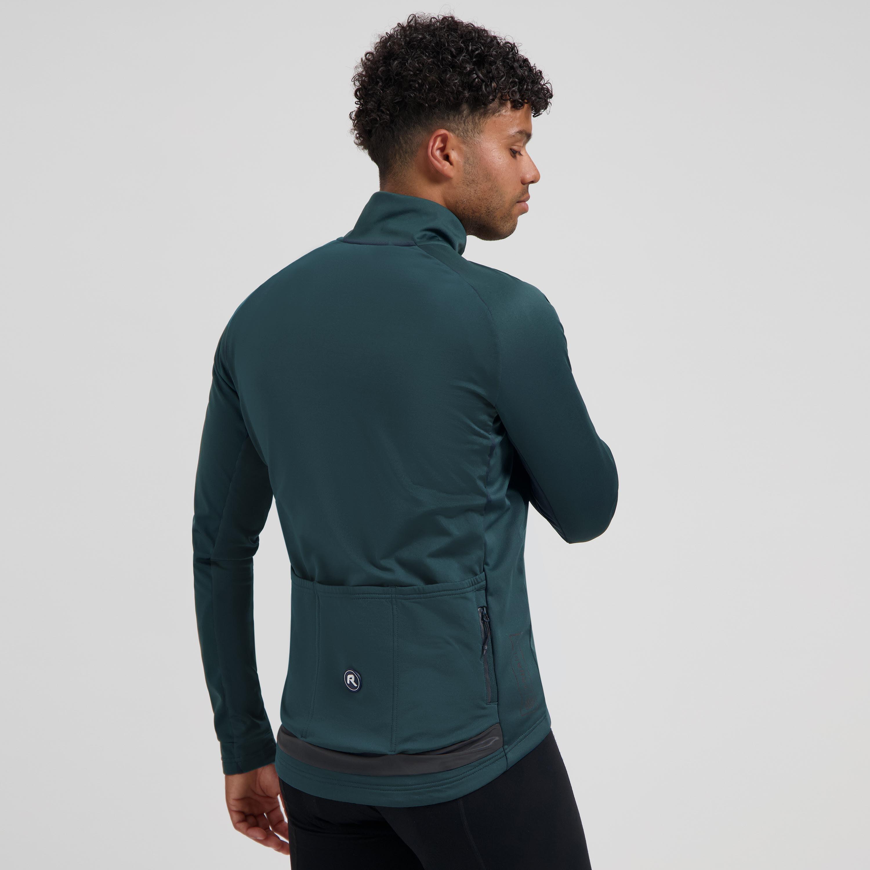 Maillot de cyclisme d’hiver Homme Bleu foncé Essential II 4/7