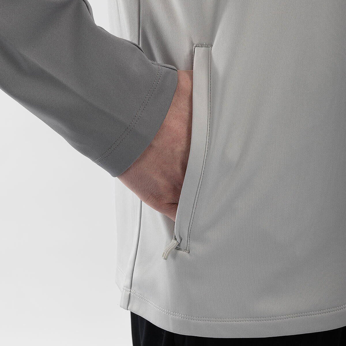Jako Dynamic survêtement Polyester Hommes - Gris Clair / Blanc / Gris 5/5
