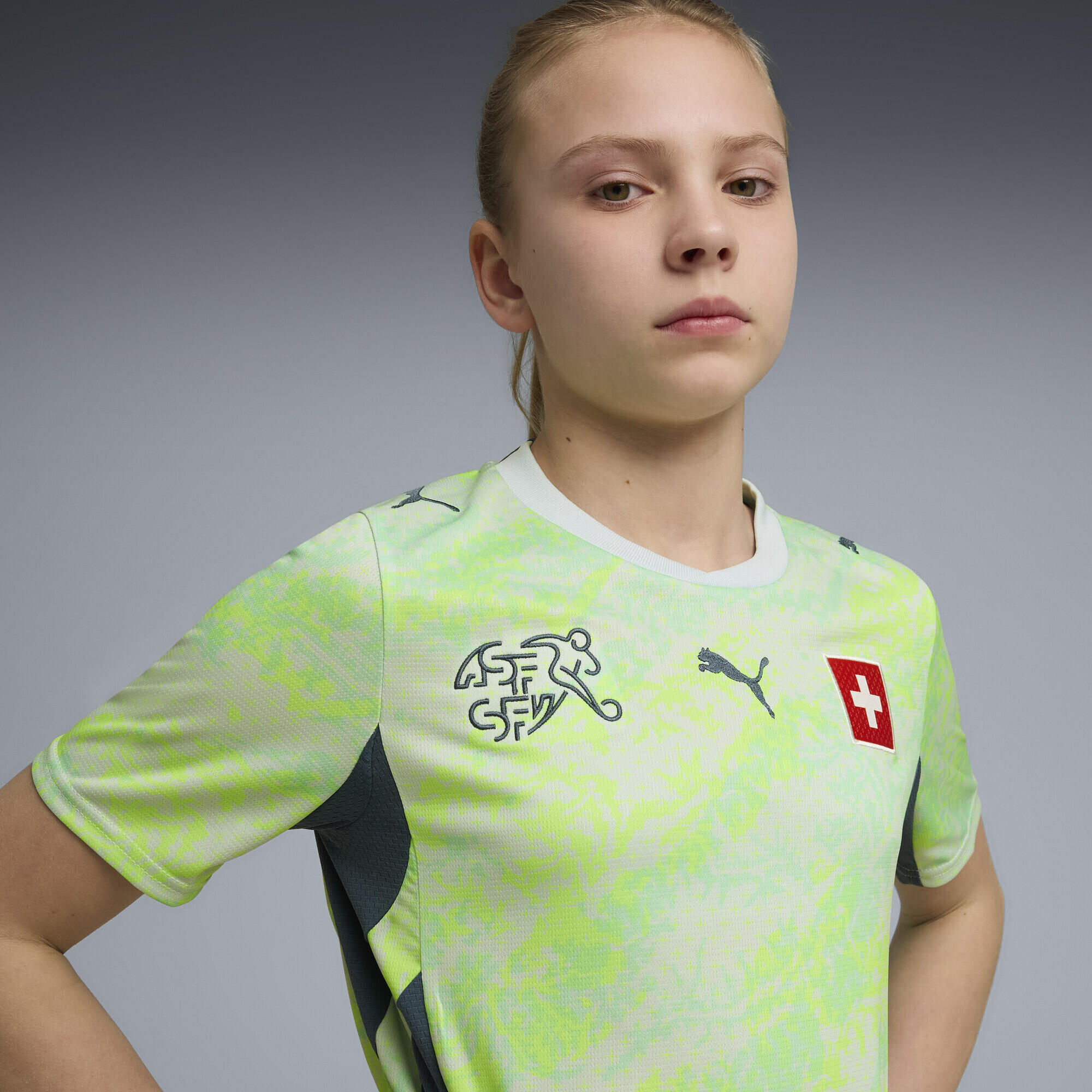 Maillot Away 2026 Suisse Enfant et Adolescent PUMA 3/6