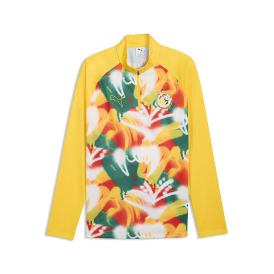 Haut d’échauffement slim 1/4 zip Sénégal Homme PUMA