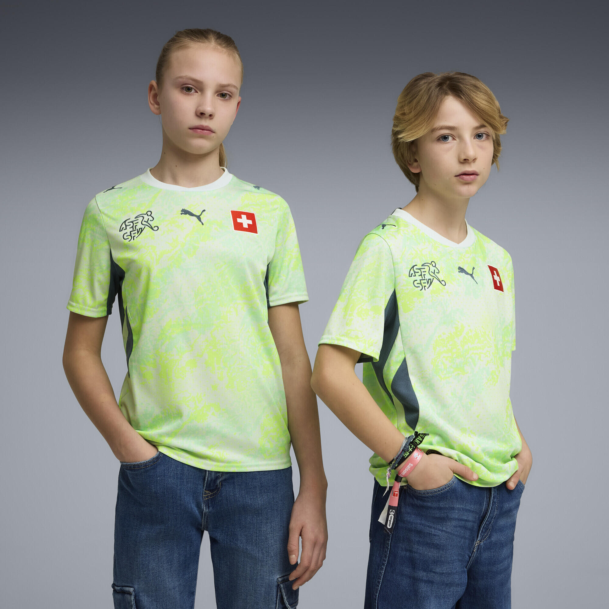 Zwitserland 2026 uitshirt voor jongeren PUMA 2/6