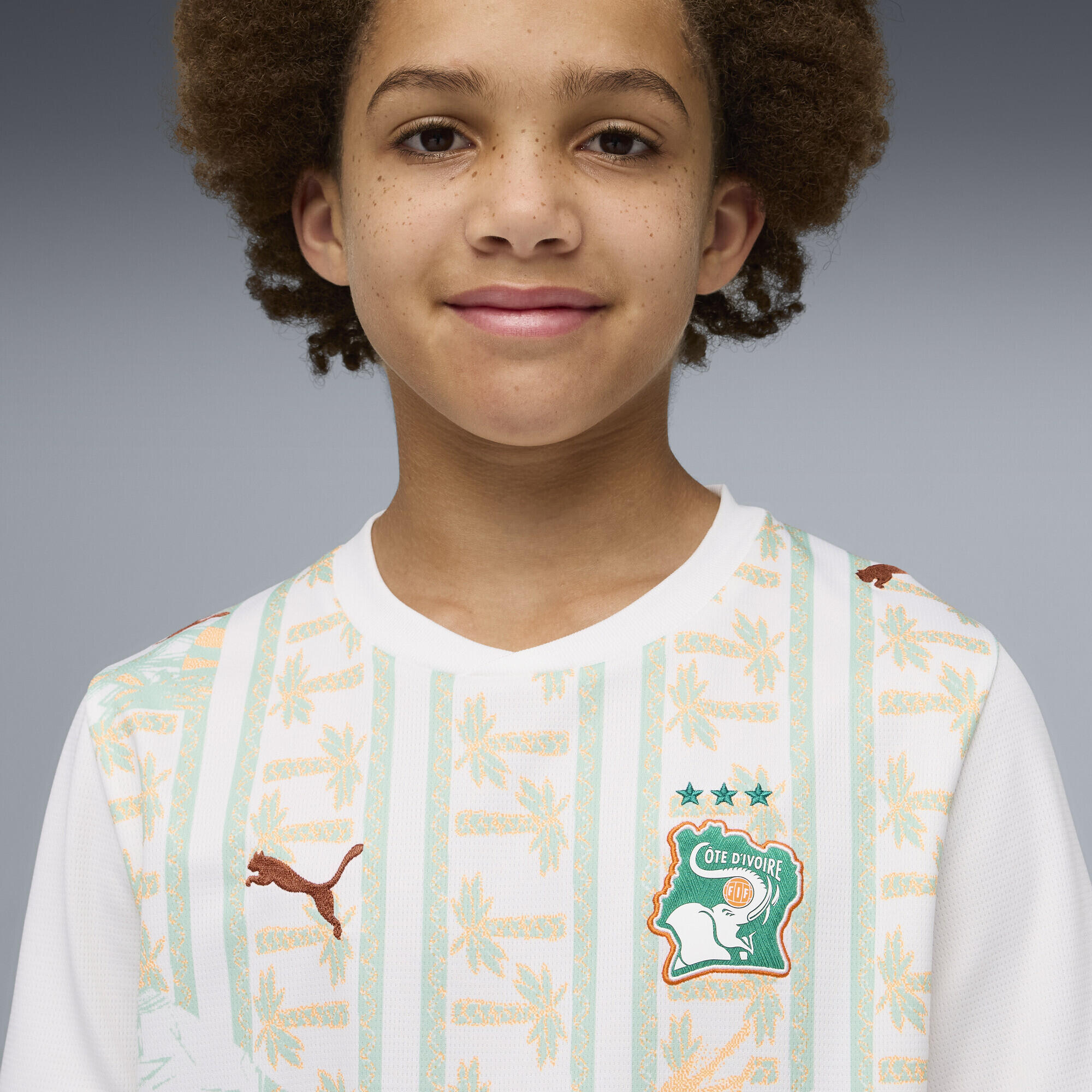 Camiseta Costa de Marfil 2.ª equipación 2026 Niño PUMA 3/6